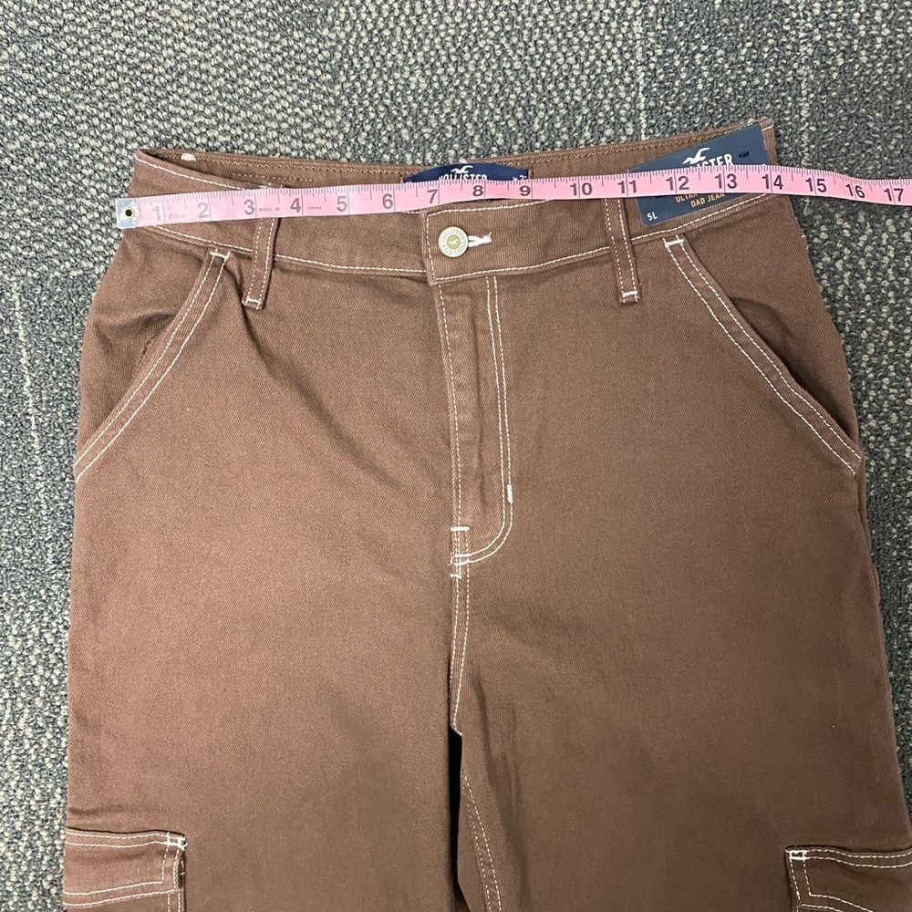 NWT Hollister Ultra Hi Rise Dad Jean Size W27/5L - Picture 8 of 13